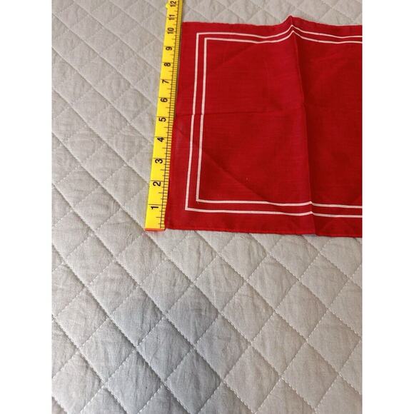 Vintage Oscar De La Renta Handkerchief Made In Japan - Picture 4 of 6